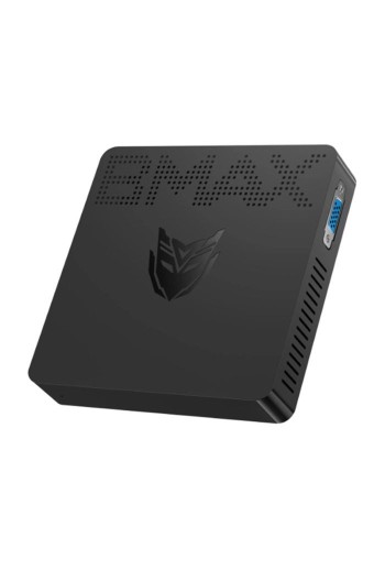 Mini PC de Bureau BMAX B1 Pro N4000 8Go 128Go eMMC - Noir