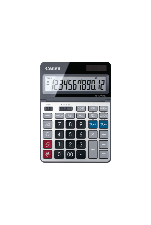 Calculatrice de bureau Canon TS-1200TSC 12 chiffres