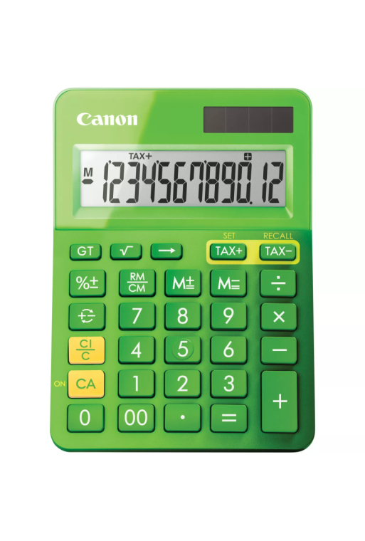 Calculatrice de bureau Canon LS-123K 12 chiffres /Vert