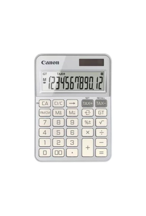 Calculatrice de Bureau Canon KS-125KB Argent - Design Moderne et Performances Précises