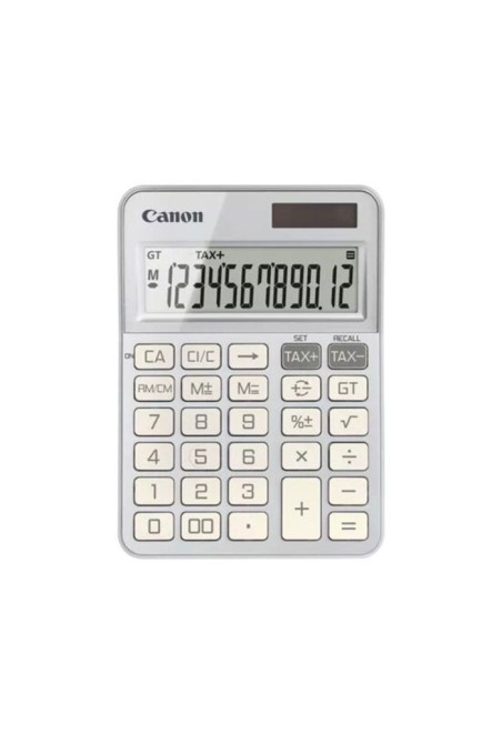 Calculatrice de Bureau Canon KS-125KB Argent - Design Moderne et Performances Précises