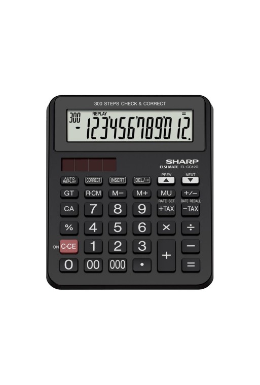 Calculatrice de bureau SHARP EL-CC12D