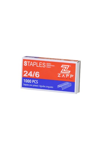 Paquet de 1000 Agrafes ZAPP staple 24/6