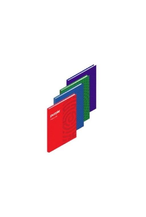 Registre 5/5 PURPLE / 400 PAGES / ASSORTIS Registre 5/5 PURPLE / 400 PAGES / ASSORTIS