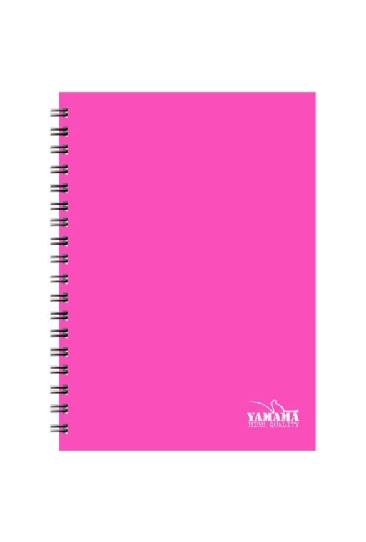 Cahier YAMAMA Wiro 200 Pages PF 17x22cm 70g Avec Couverture Plastique Uni Cahier YAMAMA Wiro 200 Pages PF 17x22cm 70g Avec Couverture Plastique Uni