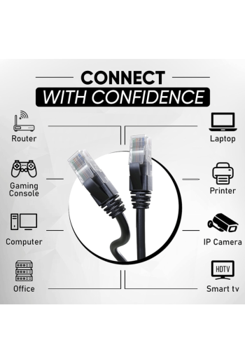 CABLE RESEAU NCTS UTP CAT 6 SURMOULÉ (3.0 m)
