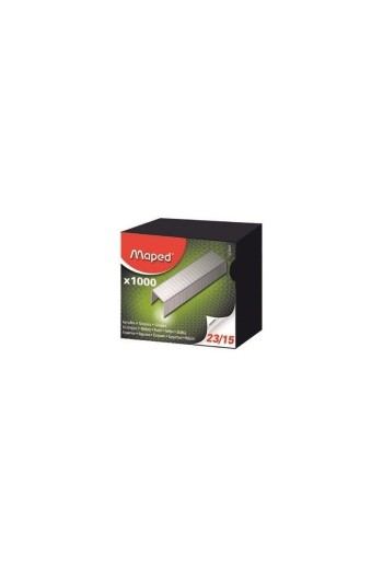 Boite de 1000 Agrafes Maped 23/15