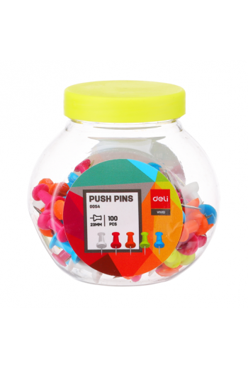 BOITE DE 100 EPINGLE TABLEAU LIEGE 23MM - 0054