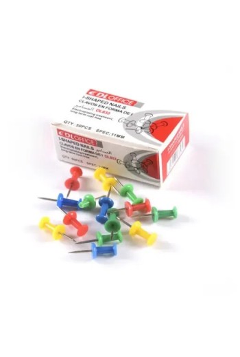PUSH PIN – DL833 -50 Pcs 11mm