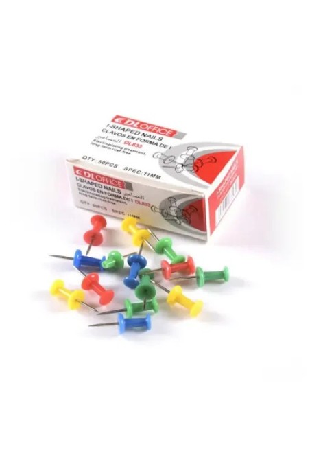 PUSH PIN – DL833 -50 Pcs 11mm