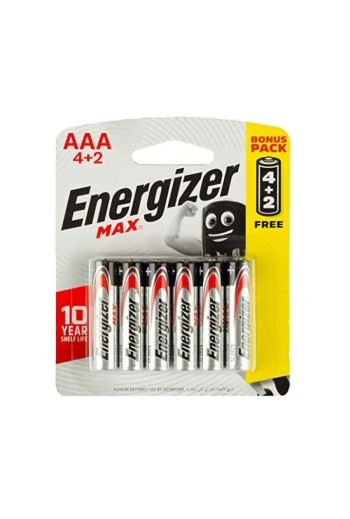 Piles Energizer AAA