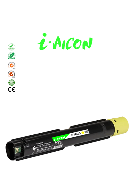 TONER XEROX ADAPTABLE VersaLink C7030-7020-C7025 Aicon (YELLOW)