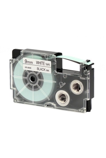 CASSETTE À RUBAN CASIO ADAPTABLE XR-9WE1 - 9mm
