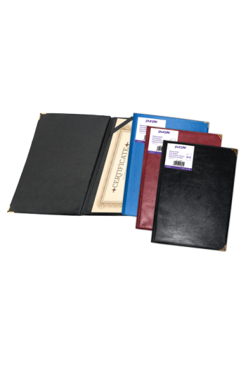 PORTE DIPLOME SIMILI CUIR A4 OFFICE