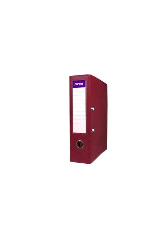 CLASSEUR A LEVIER EXPERT DOS 75Mm ROUGE BORDEAU