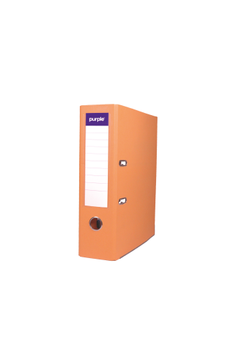 CLASSEUR A LEVIER EXPERT DOS 75Mm SAUMON PASTEL