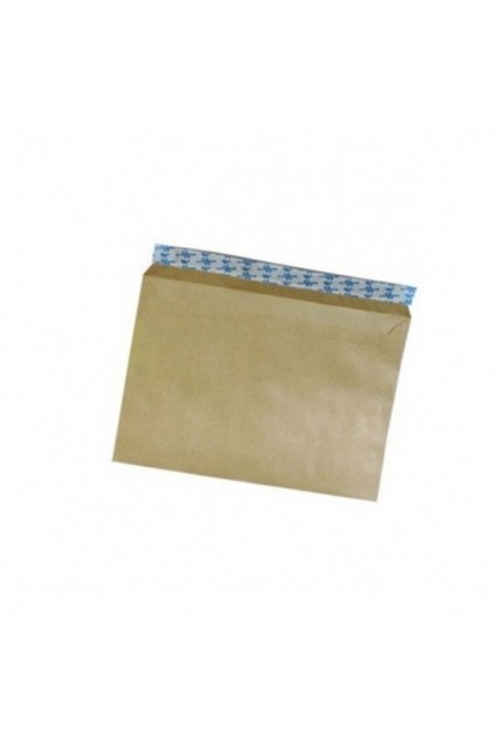LOT DE 25 ENVELOPPES KRAFT 17X25 STRIP