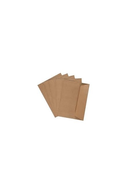 LOT DE 100 ENVELOPPES KRAFT 22x32
